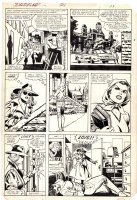Springer, Frank - Dazzler #24 pg, 4th app. Rogue, 2nd sister Lois London, Power & Iron Fist  1983 Comic Art