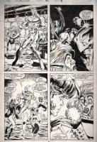 MADUREIRA, JOE - Excalibur #57 pg 19, Four Panels, cross-over story, 1st X-Men story Comic Art