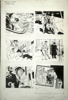 SEKOWSKY, MIKE - Twilight Zone #1 Dell large Inside Cover - Man from Nowhere, Beyond Mirror, Hard Luck 1962 Comic Art