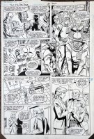 PATTON, CHUCK - New Teen Titan #56 pg 3, Cyborg origin Comic Art