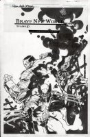 BACHALO, CHRIS - X-Men full size master gaming gard -  Brave New World  2006 Comic Art