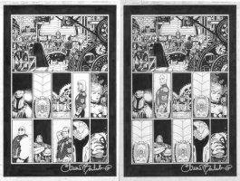 BACHALO, CHRIS / BUCKINGHAM - Gen Next #1 pg 21, Age of Apoc. versions of Gen-X-Men, 1st Issue  Comic Art