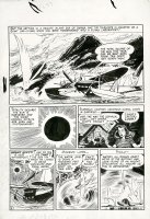 KUBERT, JOE - Flash Comics #97 lrg pg 2, Carter & Shiera Hall / Hawkman & Hawk-Woman 1948 Comic Art