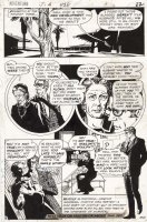 DeZUNIGA, TONY - Adventure Comics #428 last pg 8, 1st modern solo Doctor 13  1973 Comic Art