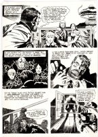 KIRBY, JACK - Spirit World mag. #1 pg 9, spirits of ancient mansion  1971 Comic Art