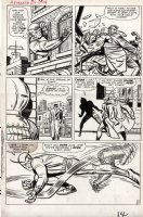 KIRBY, JACK - Tales To Astonish #51 pg 11, Avenger's Antman as Giant Man, beats Human Top Comic Art