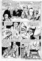 KIRBY, JACK - Tales To Astonish #51 pg 10, Giant Man, Wasp, founding Avengers -plan w/ FBI Comic Art