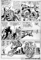 KIRBY, JACK - Tales To Astonish #51 pg 5, Giant Man, Wasp, Human Top, founding Avengers Comic Art