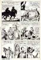 KIRBY, JACK - Two Gun Kid #59 pg 12, last Golden-Age Two-Gun Kid - Kid vs Waco 1961 Comic Art