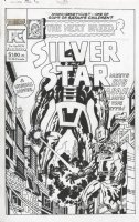 KIRBY, JACK - Silver Star #4 cover, creator-owned / SS vs Big Masai 1983 Comic Art