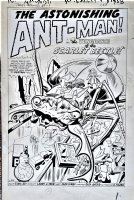 KIRBY, JACK - Tales To Astonish #39 pg 1, large size splash fifth Ant-Man issue vs Scarlet Beetle Comic Art