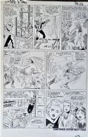 KIRBY, JACK / DITKO, STEVE - Amazing Spider-Man #8 pg 22, early Spidey vs FF's Human Torch / Johnny Storm Comic Art