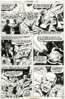 BUSCEMA, SAL / JOE STATON - Avengers #133 pg 26, Skrull and Origin of Kree Comic Art