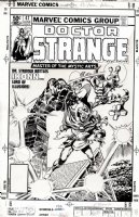 COLAN, GENE - Doctor Strange #47 cover, Dr Strange vs Ikonn! Comic Art