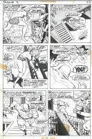 ANDRU, ROSS - Shanna, the She-Devil #2 complete story pg 27, Shanna chases villain / slaver Comic Art
