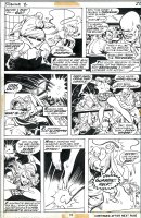 ANDRU, ROSS - Shanna, the She-Devil #2 complete story pg 22, Shanna avoids whip Comic Art