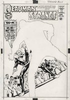 ADAMS, NEAL - Strange Adventures #211 cover, Deadman & cast 1968 Comic Art
