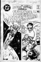 COCKRUM, DAVE - Strange Adventures (vol.2) #1 cover, Adam Strange, Plastic Man & Woozy Winks, A rare Cockrum first DC issue, canceled before publishing in the DC implosion  Comic Art