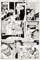SEKOWSKY, MIKE / BOB OKSNER - Adventure Comics #423 pg 12, Supergirl & Superman 1972 Comic Art