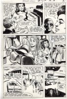 SEKOWSKY, MIKE / GIORDANO - Wonder Woman #187 pg 3, Diana Prince - dress shop & on mission 1969 Comic Art