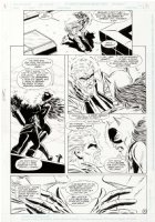 BALENT, JIM & JIM APARO - Green Arrow #86 pg 14, Green Arrow vs Catwoman cross-over 1994 Comic Art