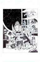 COCKRUM, DAVE - X-Men / Nightcrawler Model Kit cover, NC + Storm Batman + 1997 Comic Art