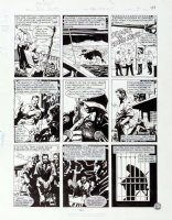 MORROW, GRAY - DC Big Book of Scandal pg 4, Robert Vesco (financial fraud & Nixon donor) 1997 Comic Art