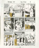 MORROW, GRAY - DC Big Book of '70s pg 3, Son of Sam killer Comic Art