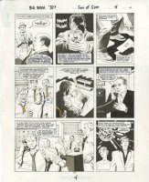 MORROW, GRAY - DC Big Book of '70s pg 4, Son of Sam killer Comic Art
