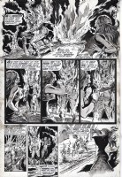 MARCOS, PABLO - Tales of the Zombie #6 pg 11, Simon Garth's zombie body remains, Layla leads him to the swamp's water Comic Art