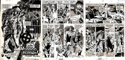 MARCOS, PABLO - Tales of the Zombie Marvel Mag. #2 complete story- Simon Garth  Comic Art