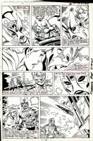 HECK, DON / DAVE COCKRUM - MCP #32 pg 7 of 8, X-Men's Sunfire vs Deasline + Erin 1989 Comic Art
