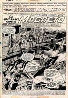 COCKRUM, DAVE - Uncanny X-Men #104 pg 1 Splash, Production w/ touchup art  Comic Art