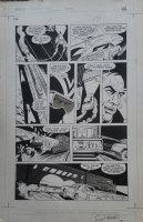 ANDRU, ROSS - Vigilante #10 pg 21, Vigilante on the road  1984 Comic Art