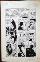 ANDRU, ROSS - Vigilante #10 larger pg 22, Vigilante in action 1984 Comic Art