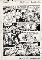 APPEL, GEORGE - Planet Comics #28 large pg 7 , Star Pirate 1944 Comic Art